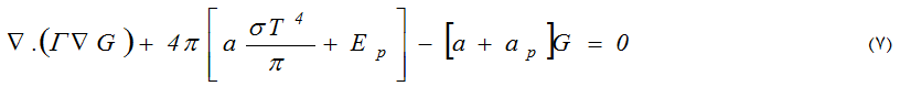 معادله پراکندگی p1 برای فاز گسسته